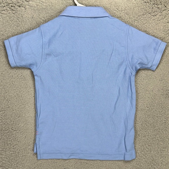 Psycho Bunny Boys Porthill Polo Shirt 2XS‎ Blue Rugby 100% Pima Cotton Youth NEW - Picture 4 of 10